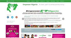 Desktop Screenshot of empowernigeria.com